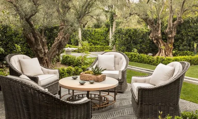 Furniture in the garden