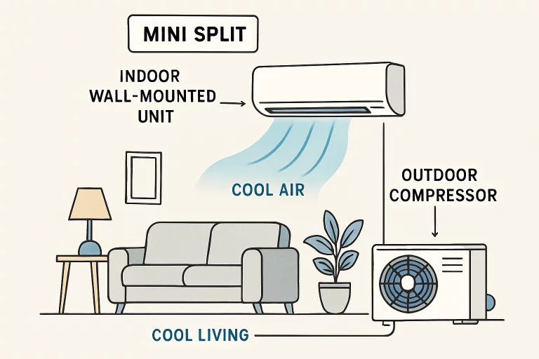 Mini Split AC Systems: A Modern Solution for Efficient Home Cooling ...