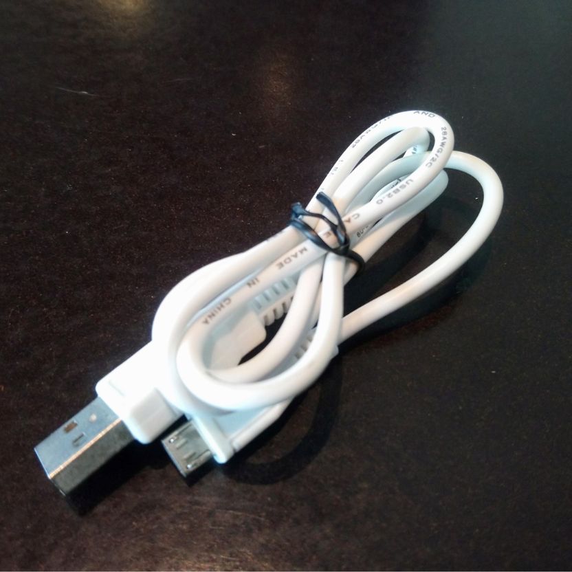 A One-Foot Cable or Charger