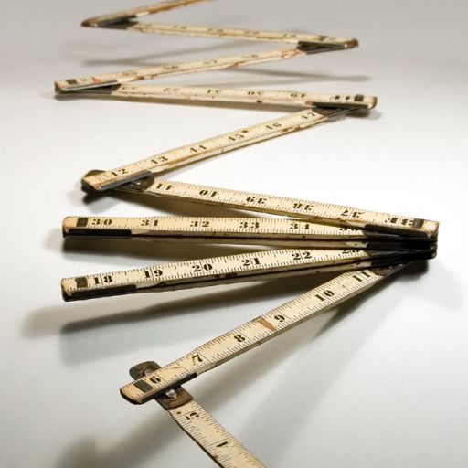 Folding Ruler or Carpenter’s Straightedge