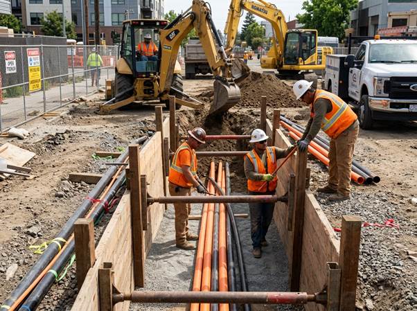 Site Preparation and Infrastructure for New Builds